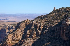 Desert View Watchtower in the distance.